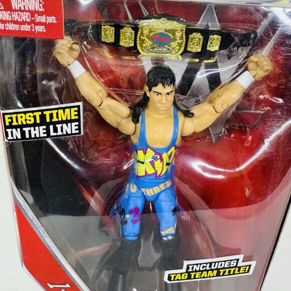 Mattel WWE Elite 123 Kid Action Figure X-Pac Sean Waltman Wrestling NWO Syxx DX - Picture 5 of 7